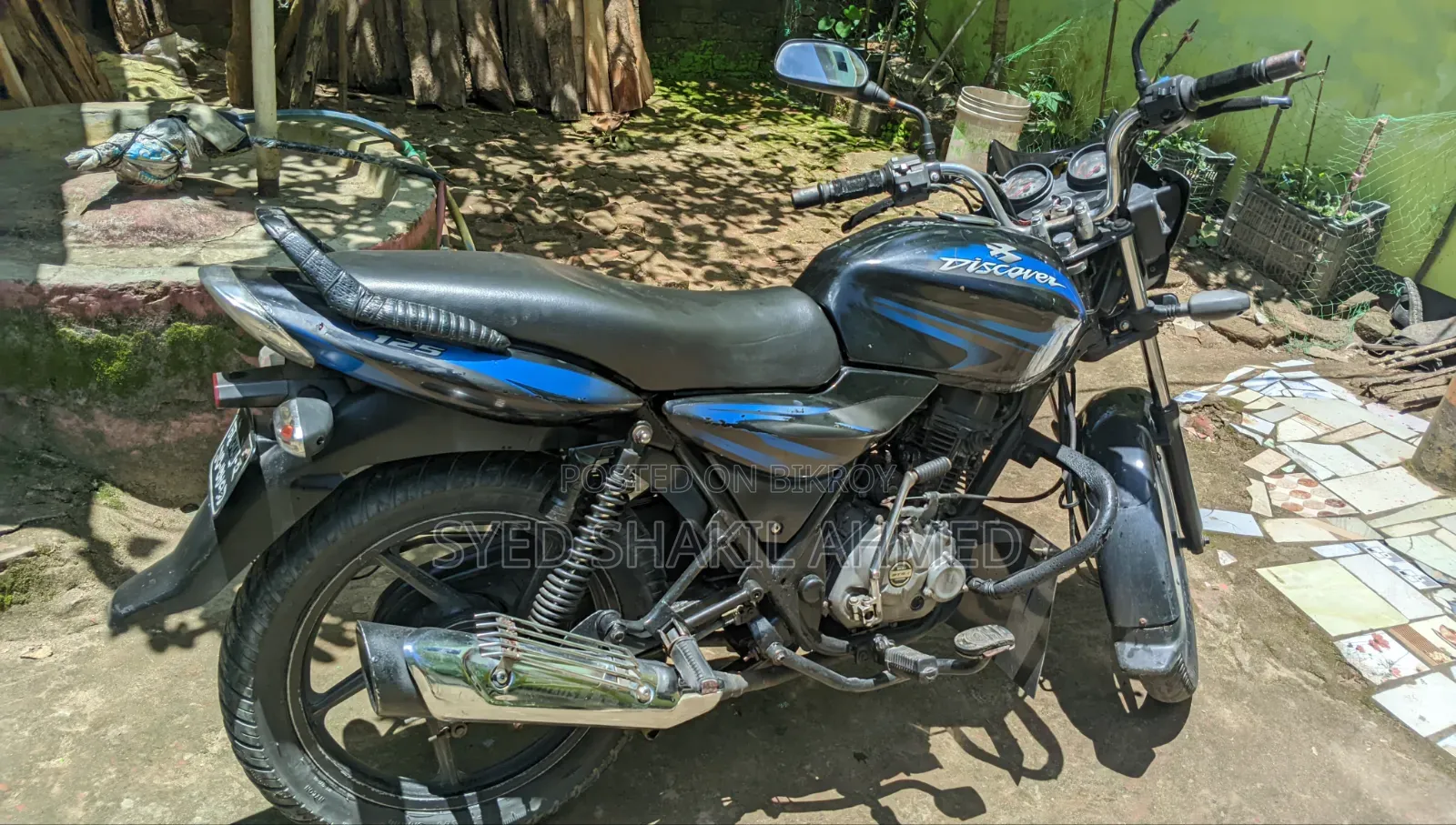 Bajaj Discover 125 2013 Blue