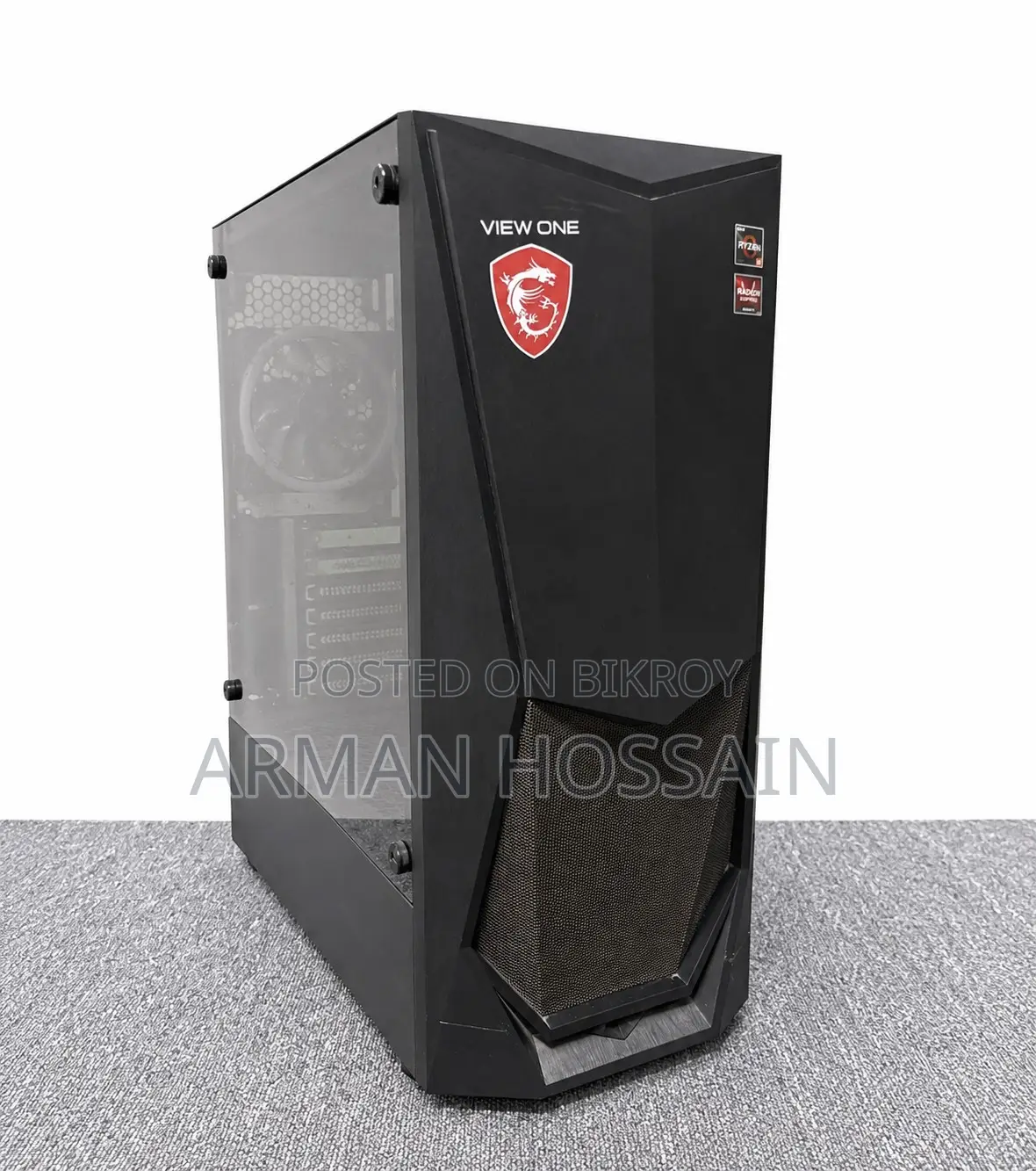 Desktop Computer MSI 16GB AMD Ryzen 5 SSD 512GB