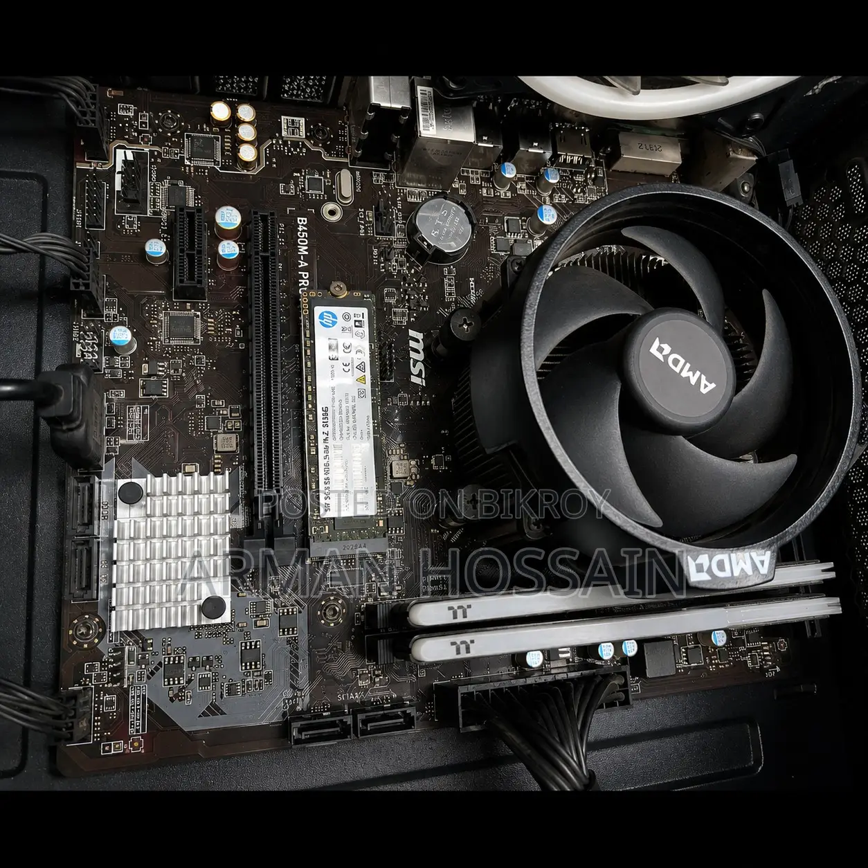 Desktop Computer MSI 16GB AMD Ryzen 5 SSD 512GB
