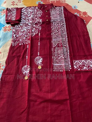 হাতে নকশা করা পাঞ্জাবি শাড়ি ও অন্যান্য কাপড়
