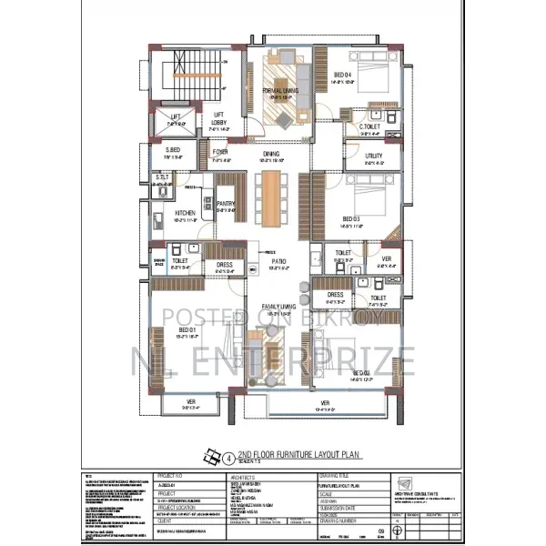 4-Bedroom Apartment in Jolshree, Basundhara for sale