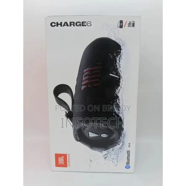 JBL Charge 6 Portable Waterproof Bluetooth Speaker