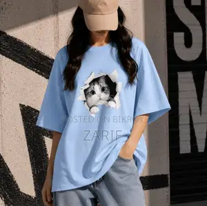 Premium Drop Shoulder T-Shirt for Women |Trendy Print Oversized Tee |