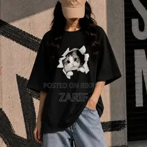 Premium Drop Shoulder T-Shirt for Women |Trendy Print Oversized Tee |