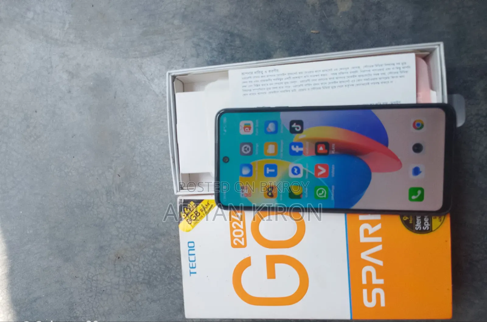 Tecno Spark Go 64 GB Black