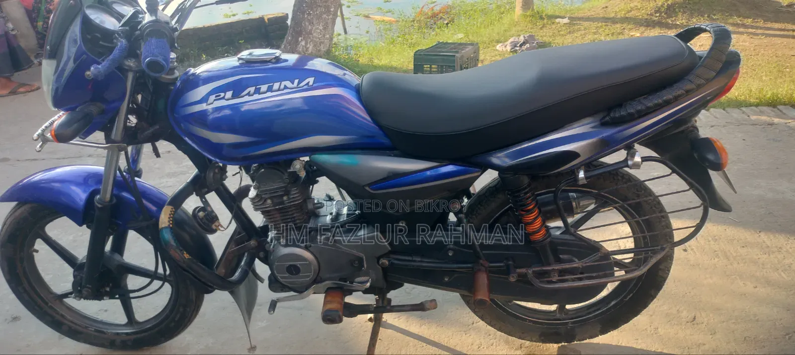 Bajaj Platina 100 2016 Blue