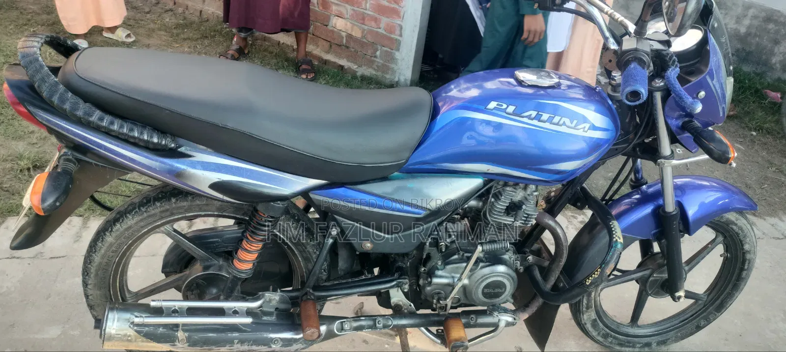 Bajaj Platina 100 2016 Blue