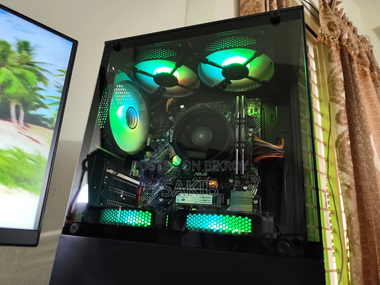 Desktop Computer 16GB AMD Ryzen 7 SSD 512GB