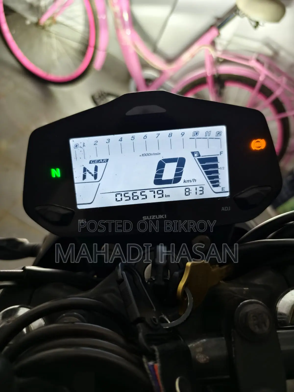 Suzuki Gixxer 2020 Black
