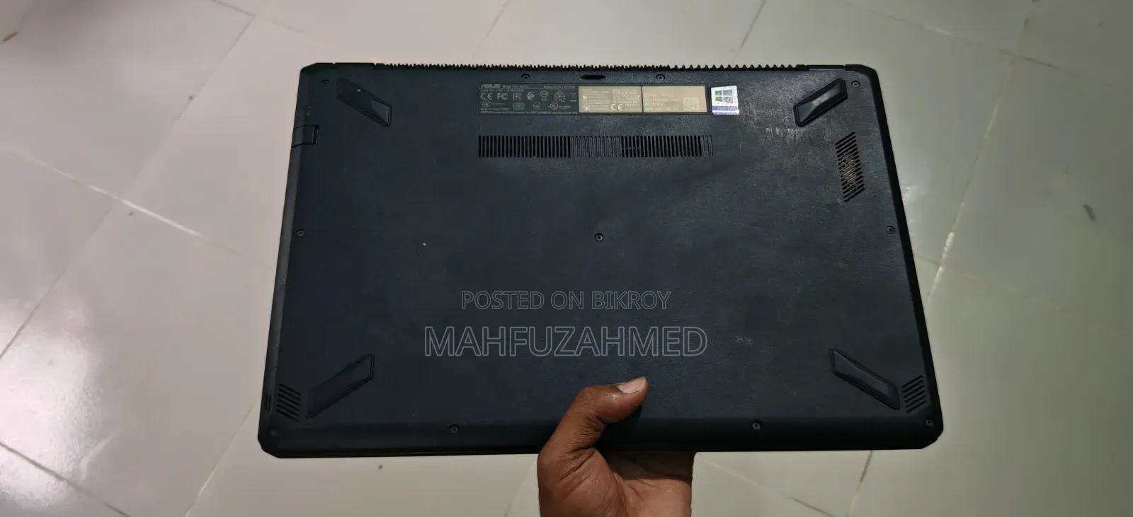 Laptop Asus K570UD 8GB AMD Ryzen 5 SSD 512GB