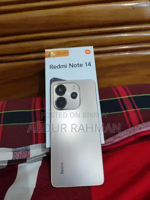 শাওমি রেডমি নোট ১৪ ৪জি ১২৮ জিবি গোল্ড