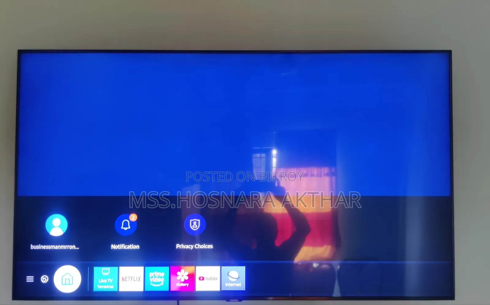Samsung 43-inch 8 Series Voice Control Smart Android 4K Tizen TV