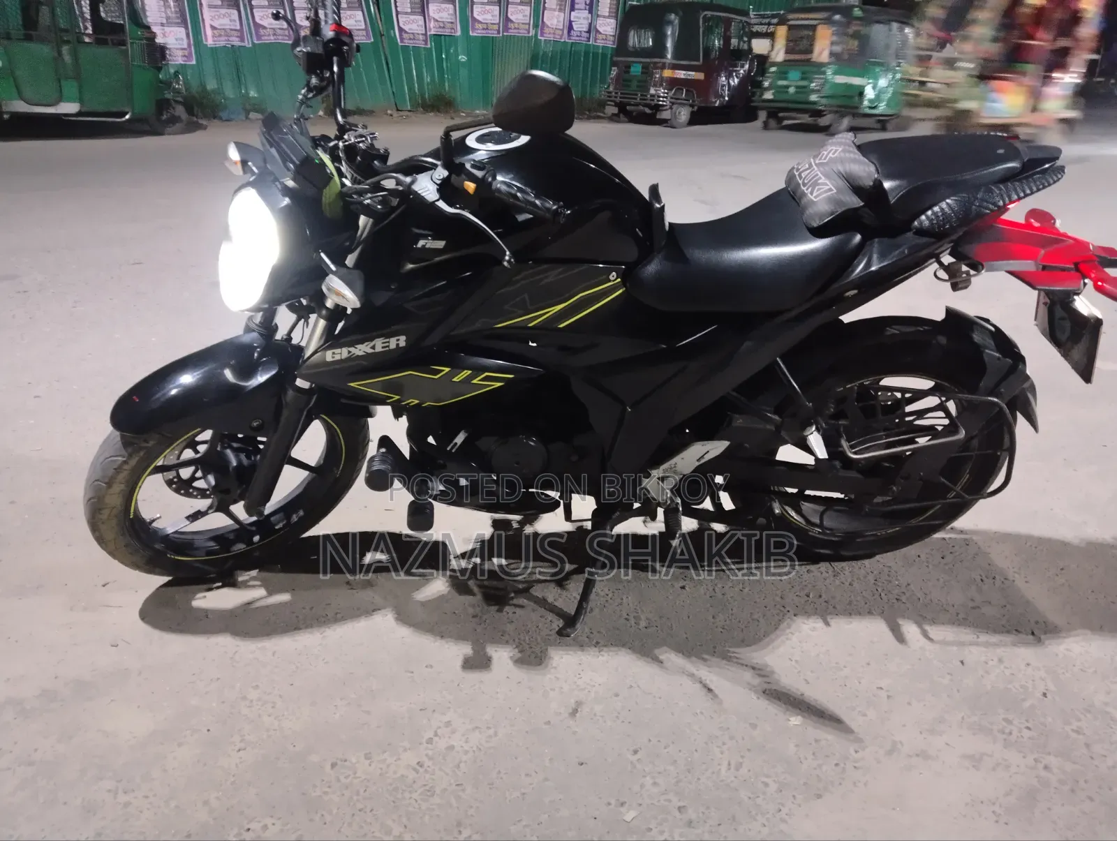 সুজুকি জিক্সার ২০২৩ কালো
