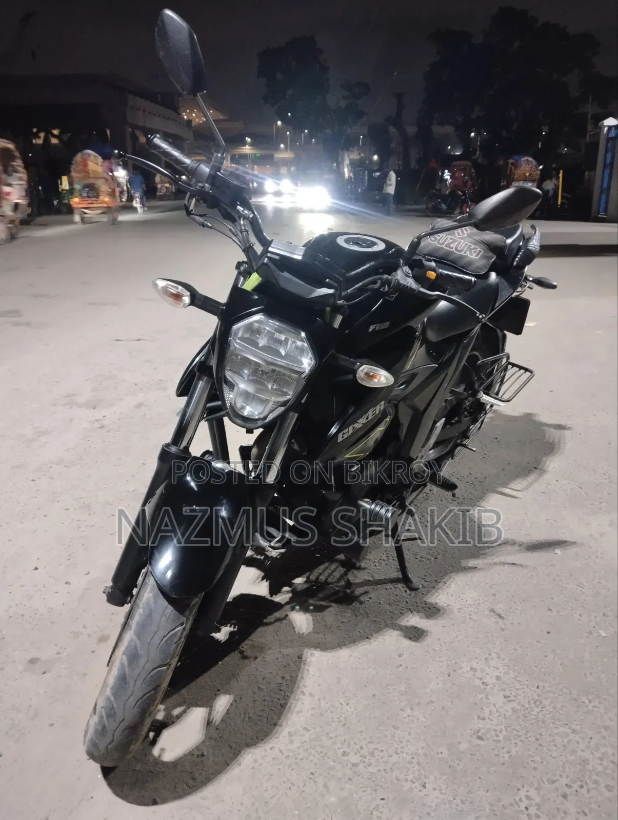 সুজুকি জিক্সার ২০২৩ কালো