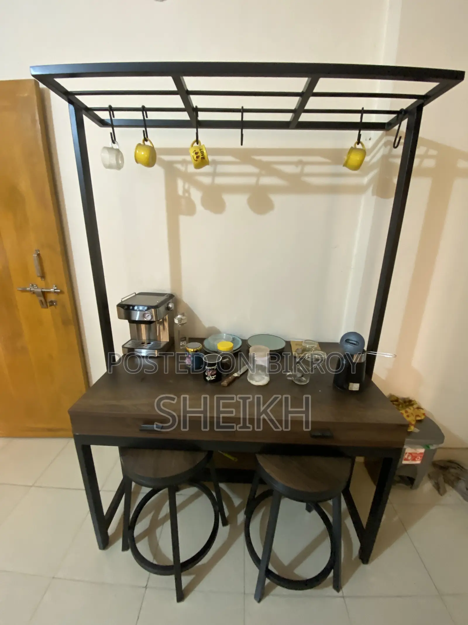 Coffee Station Table With Chairs