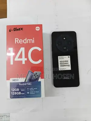 শাওমি রেডমি ১৪সি ১২৮ জিবি ব্ল্যাক