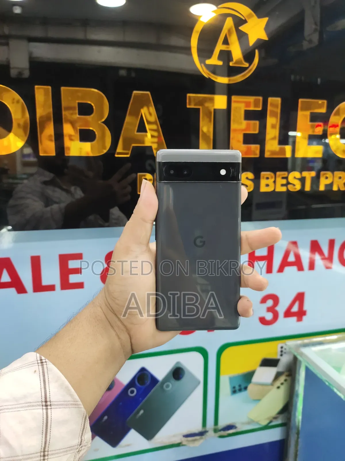 গুগল পিক্সেল ৬এ ১২৮ জিবি ব্ল্যাক
