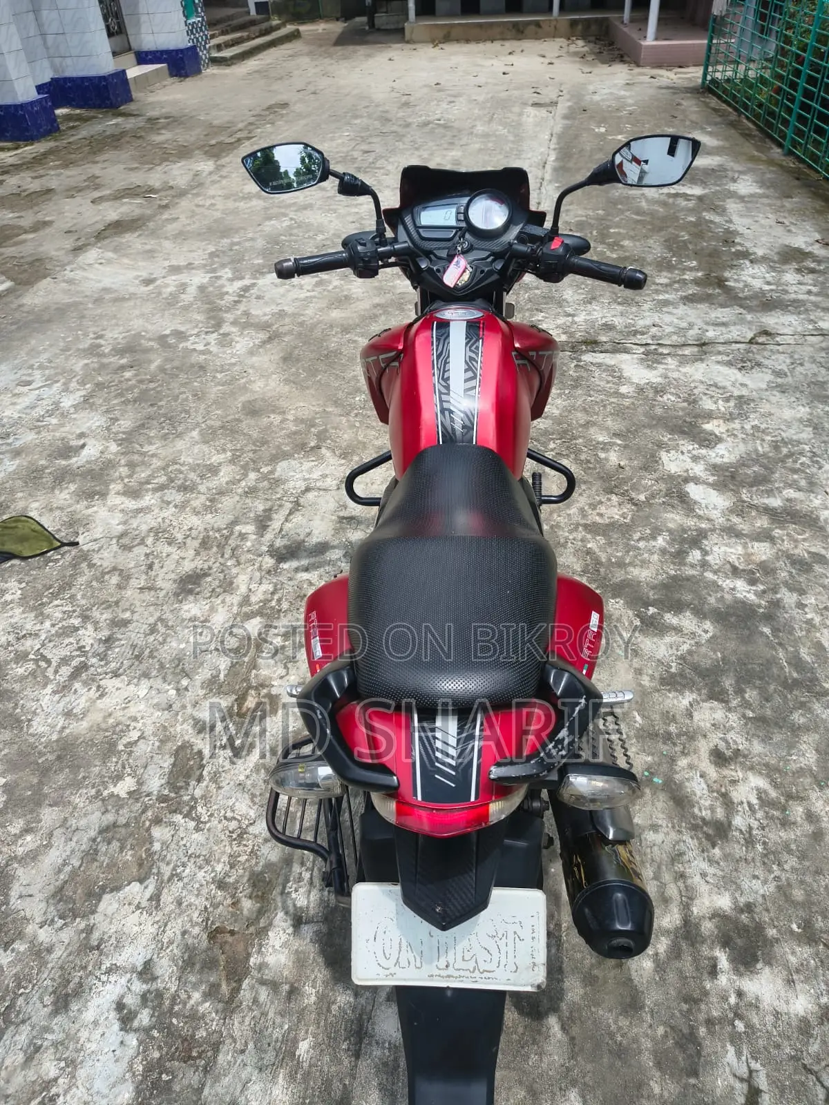 TVS Apache RTR 160 2V 2021 Red