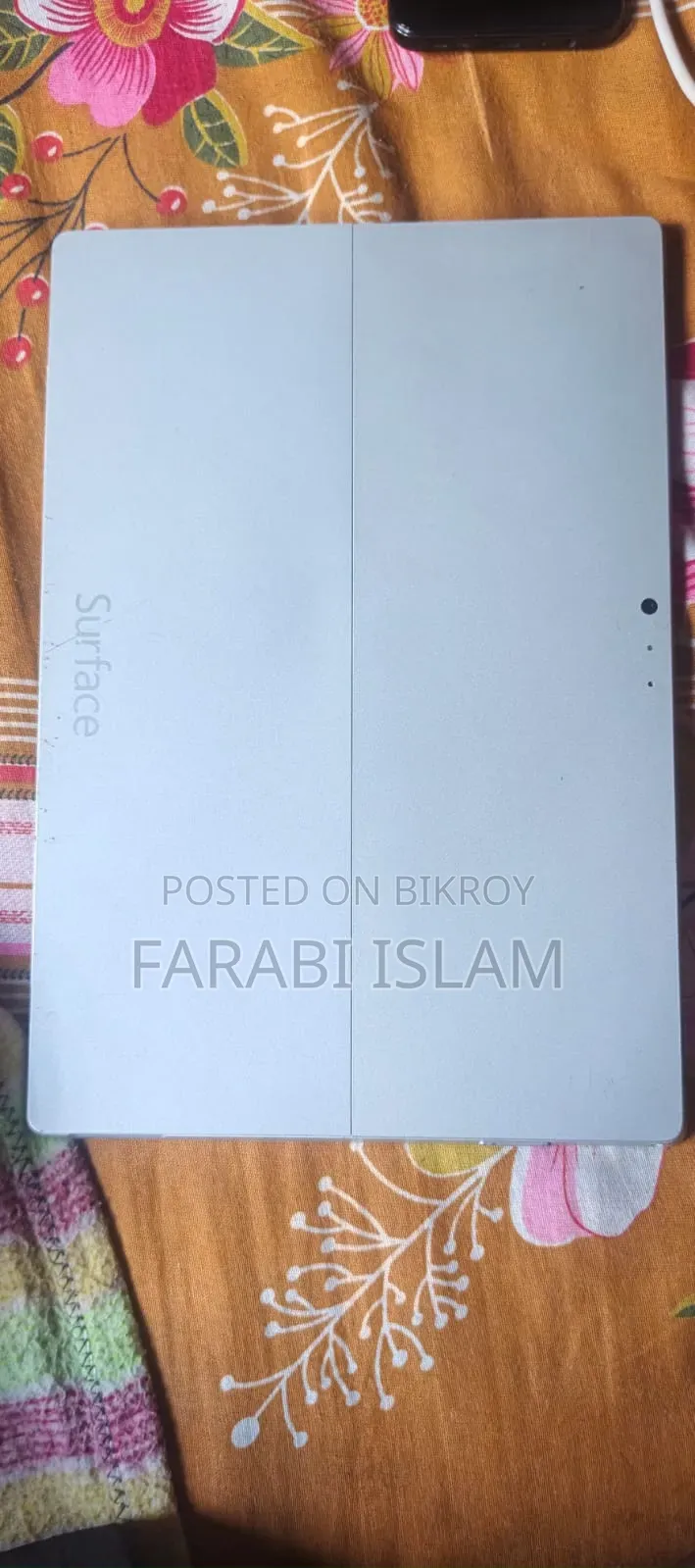 ল্যাপটপ মাইক্রোসফট সারফেস প্রো ৩ ৪ জিবি ইন্টেল কোর আই৫ এসএসডি ১২৮ জিবি