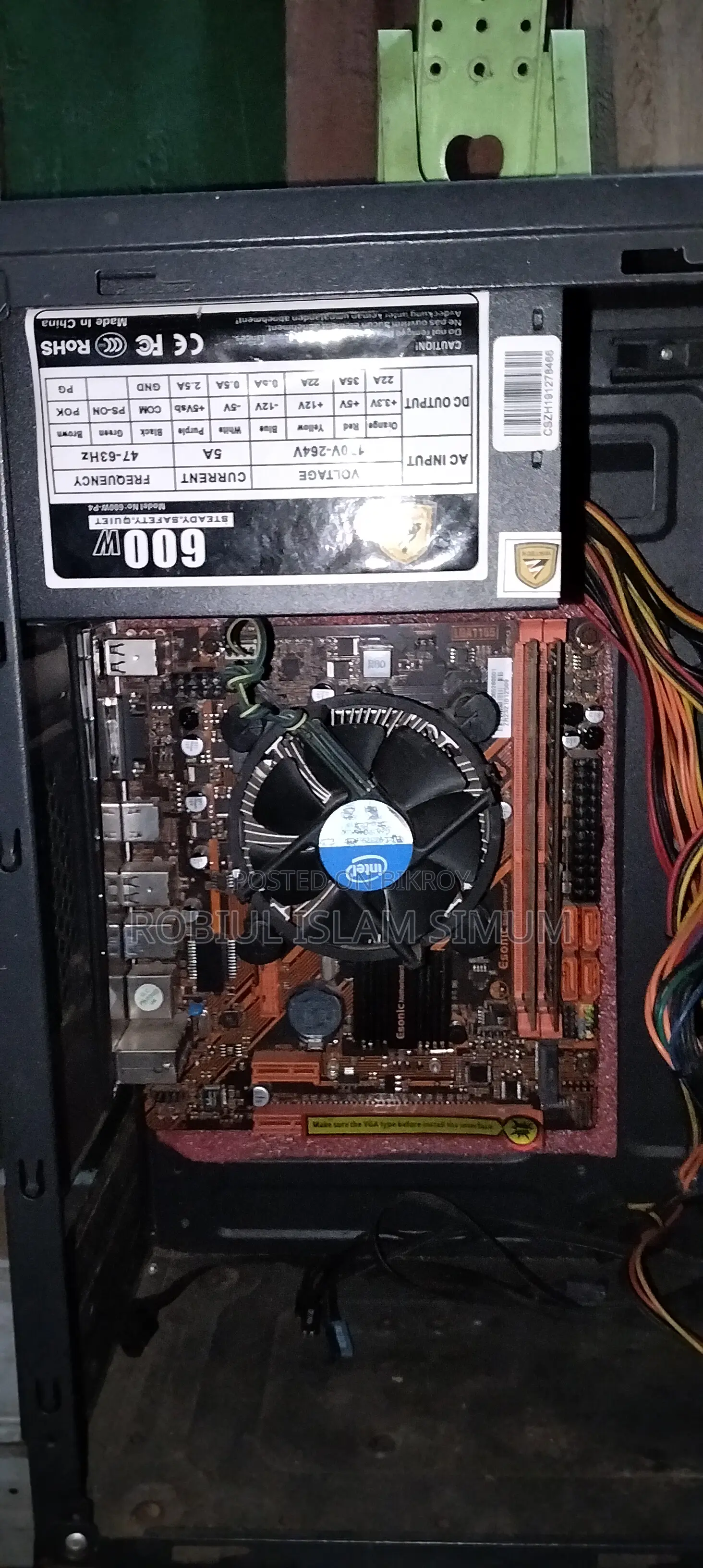 Desktop Computer 8GB Intel Core i3 HDD 1T