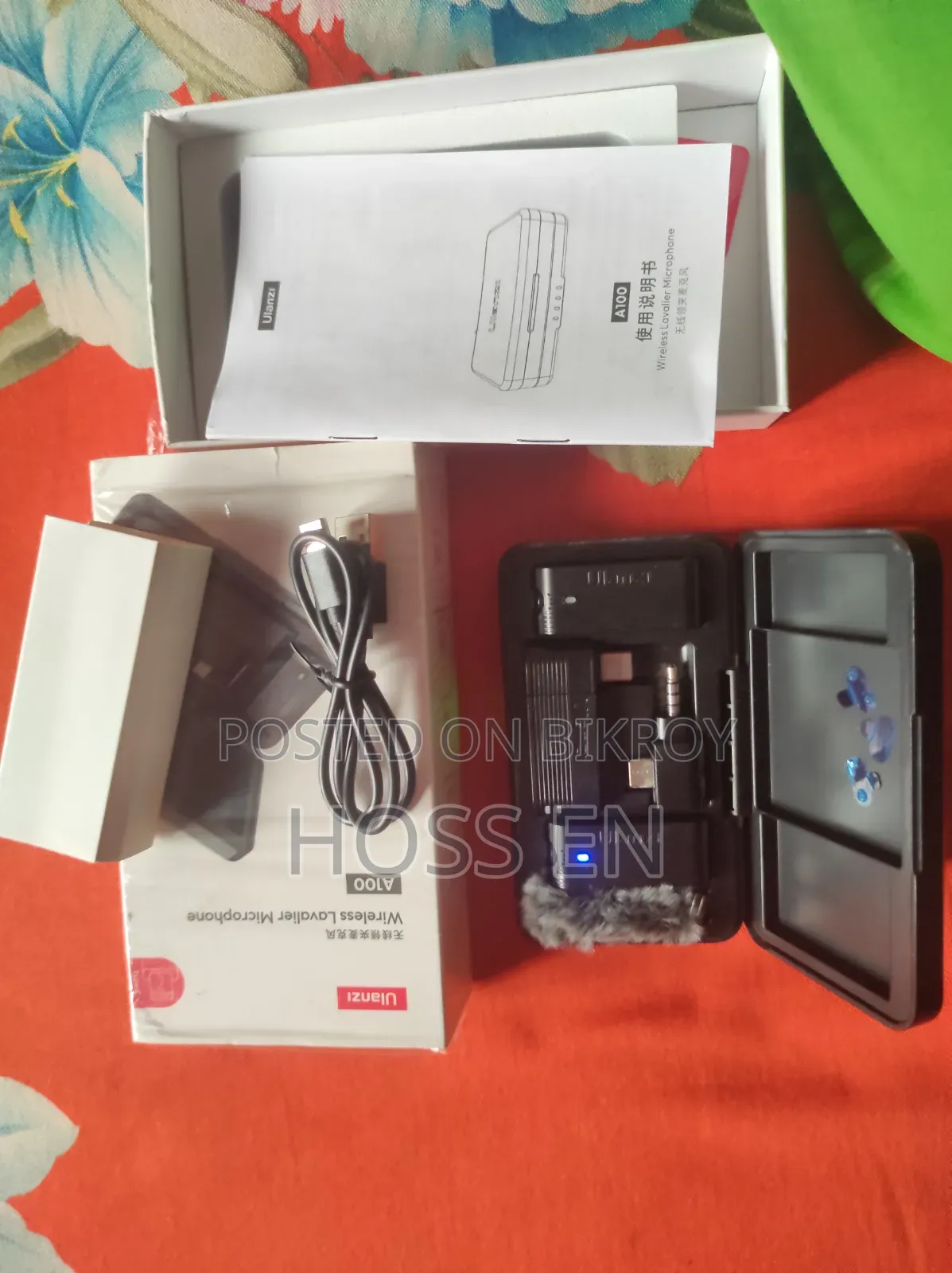 Ulanzi A-100 Wireless Microphone Dual Mic