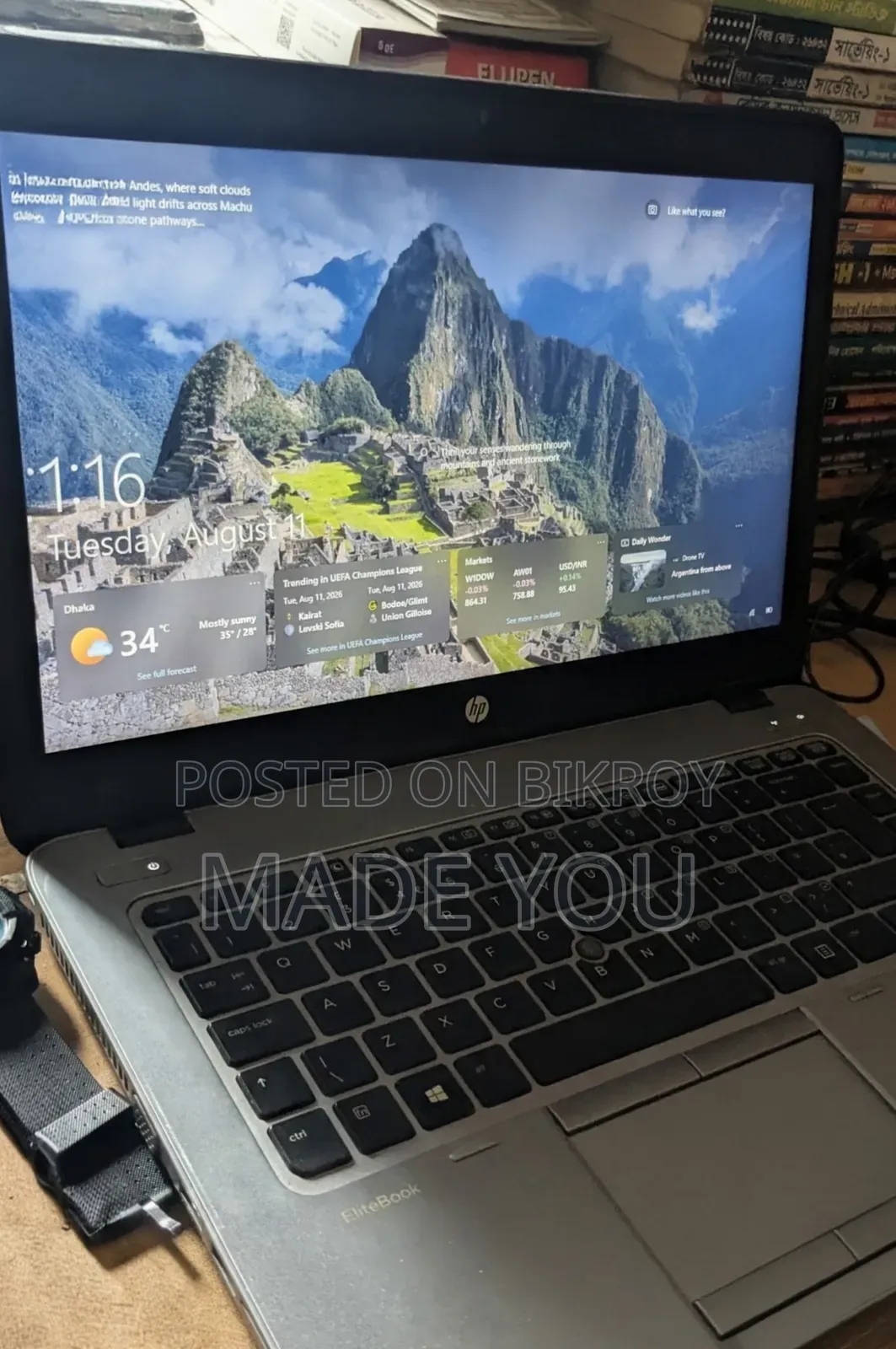Laptop HP EliteBook 840 G3 8GB Intel Core i5 SSD 256GB