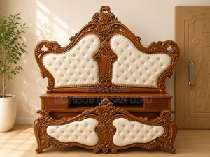 রয়্যাল ভিক্টোরিয়ান খাট মেহগনি কাঠের
