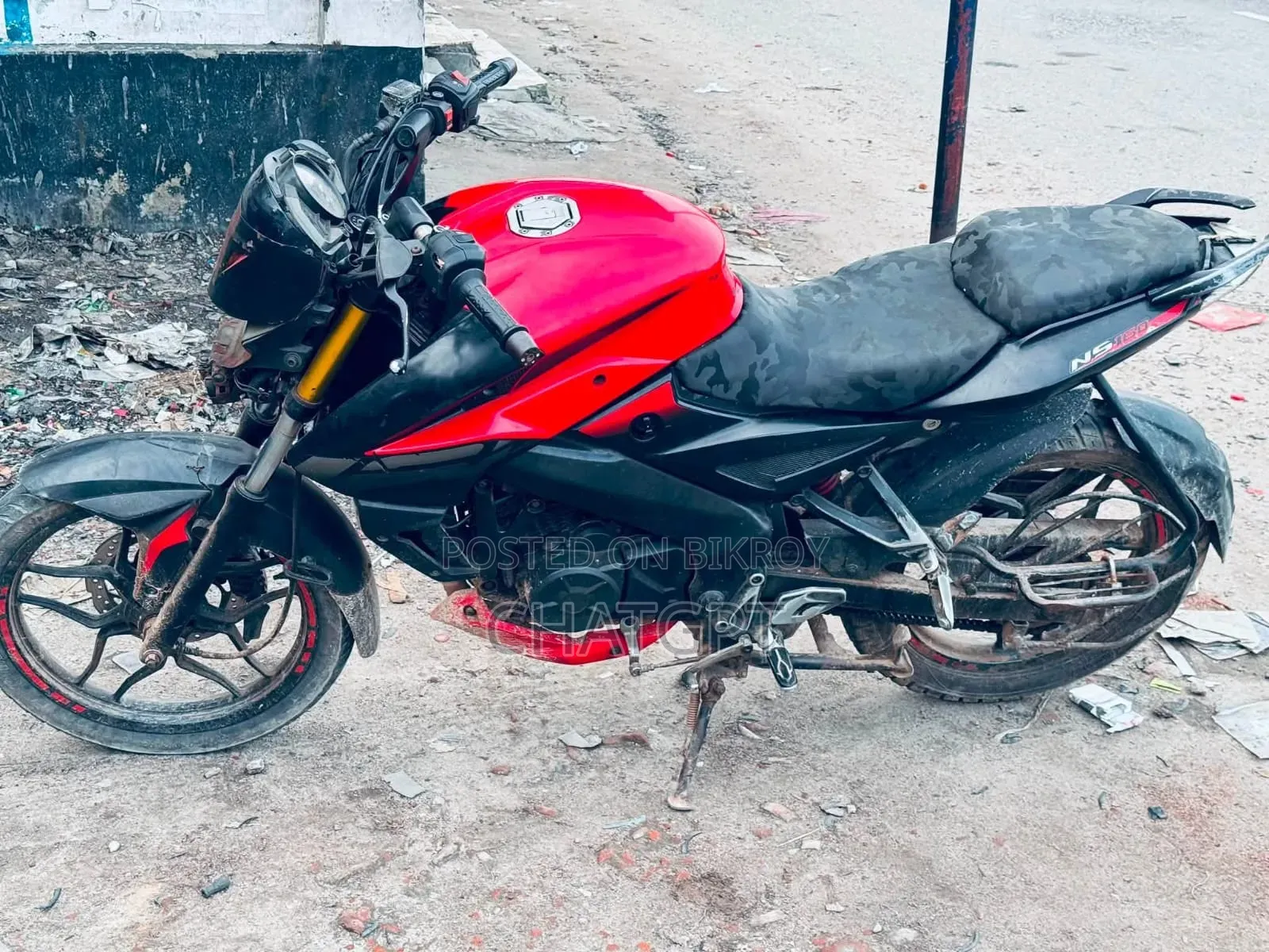 Bajaj Pulsar NS 160 2019 Red