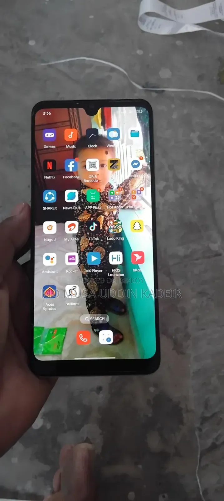 ওপ্পো এফ১৭ ১২৮ জিবি অরেঞ্জ
