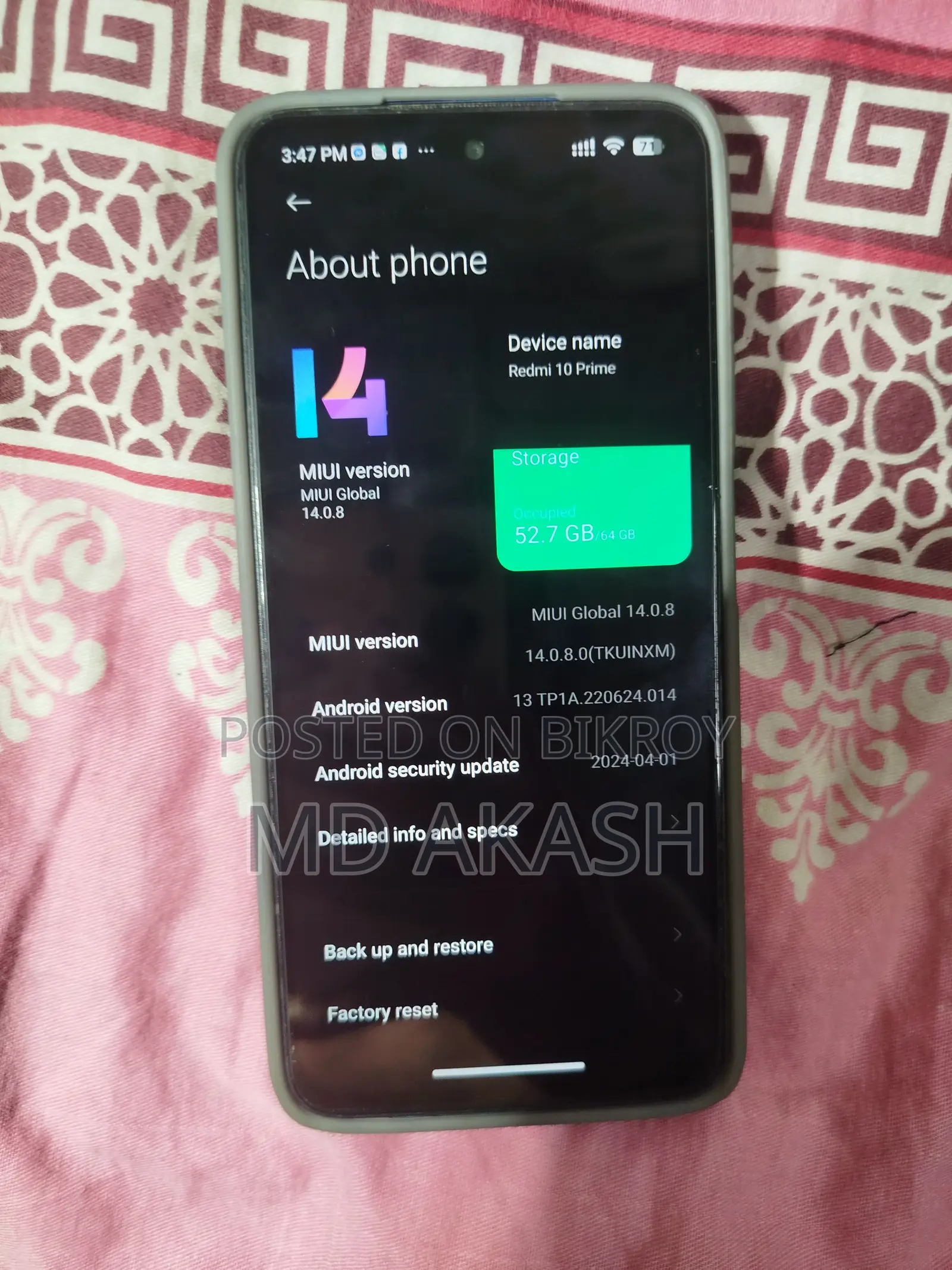 Xiaomi Redmi 10 64 GB