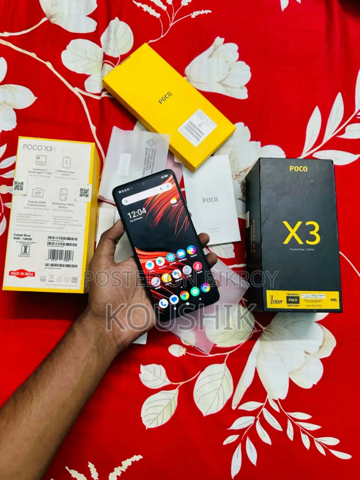 Xiaomi Poco X3 NFC 128 GB Blue