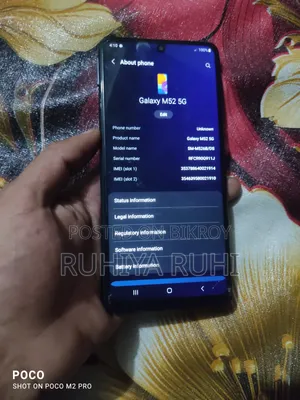 Samsung Galaxy M52 5G 128 GB Black