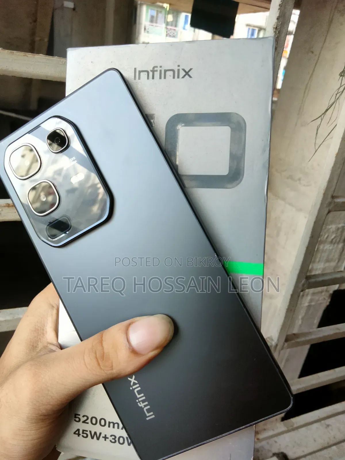 ইনফিনিক্স নোট ৫০ ৪জি ২৫৬ জিবি ব্ল্যাক