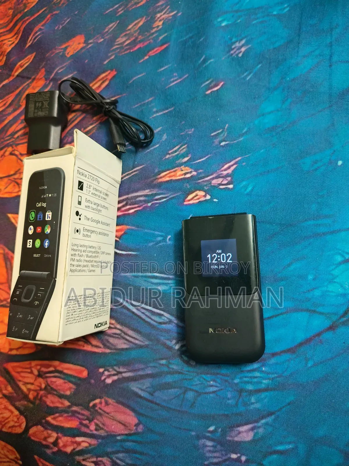 Nokia 2720 Flip 512 GB Black