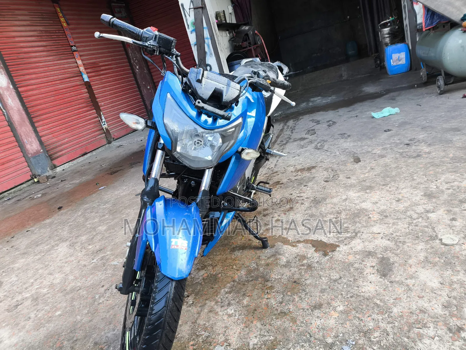 TVS Apache 160 4V 2020 Blue